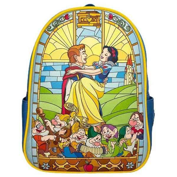 Snow White and the Seven Dwarfs (1937) - Stained Glass Mini Backpack