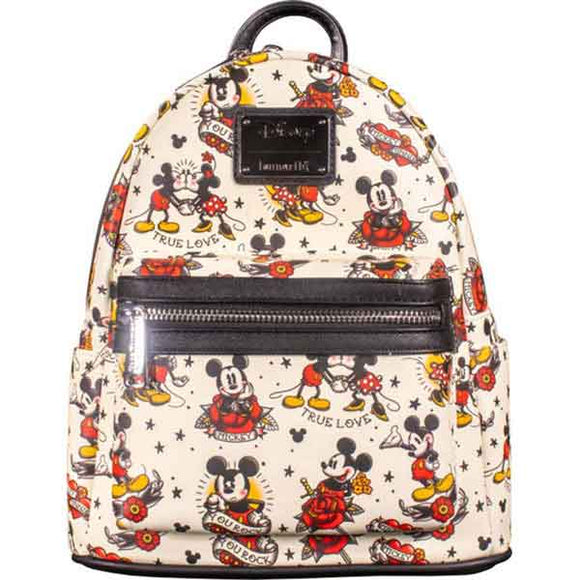 Disney - Mickey Tattoo Mini Backpack