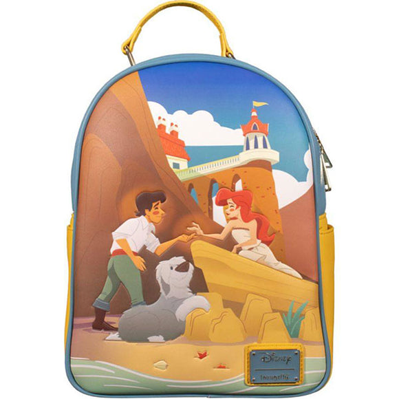 The Little Mermaid (1989) - Ariel & Eric Beach Mini Backpack