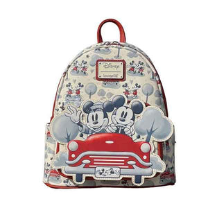 Disney - Mickey & Minnie Springtime Car Mini Backpack