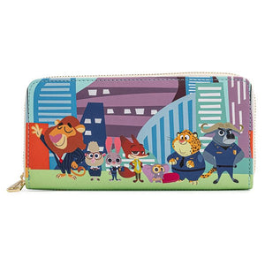 Zootopia - Chibi Group Zip-Around Purse