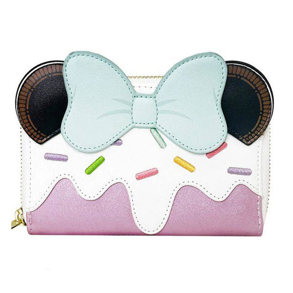 Disney - Minnie Ice Cream Zip-Around Purse