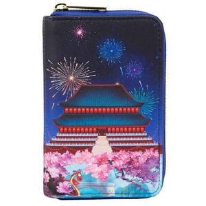 Mulan (1998) - Castle Zip-Around Purse