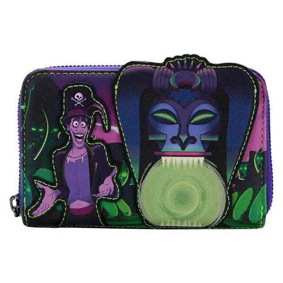 Princess and the Frog - Facilier Glow Zip-Around Purse