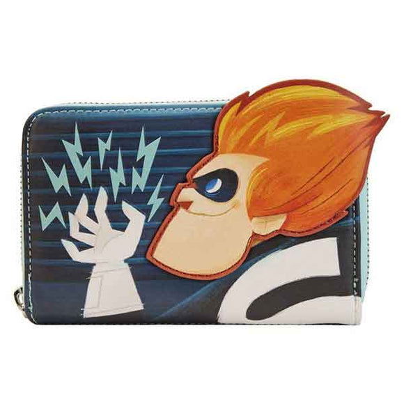 The Incredibles - Syndrome Glow Zip-Around Purse