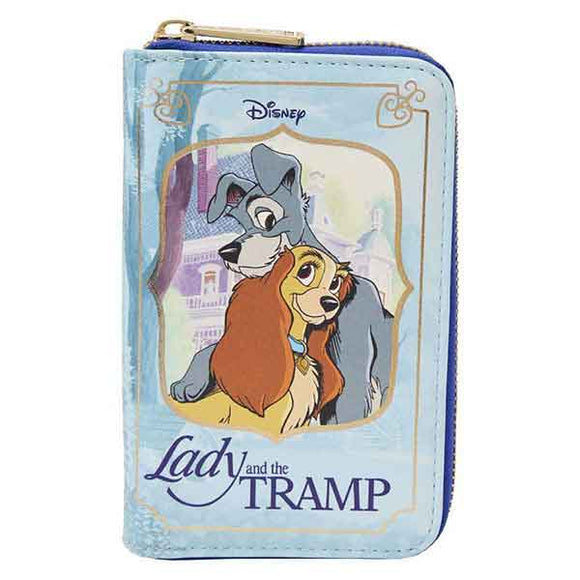 Lady and the Tramp Book Zip-Around Purse