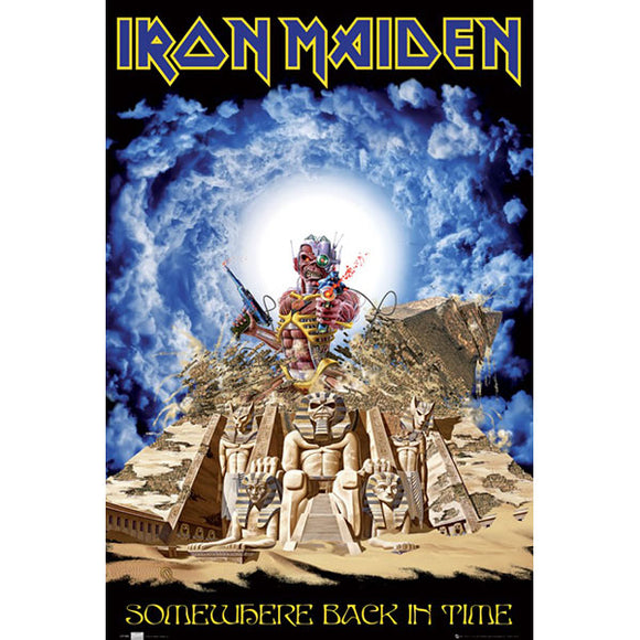 Iron Maiden - Somewhere Back In Time Poster