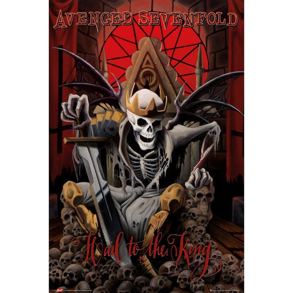 Avenged Sevenfold - Hail to the King Poster