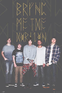 Bring Me The Horizon - Group Black Poster