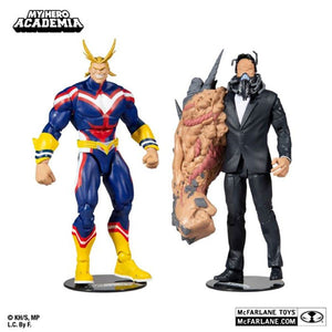 My Hero Academia - All Might vs All For One 7" Action Figures - Set of 2