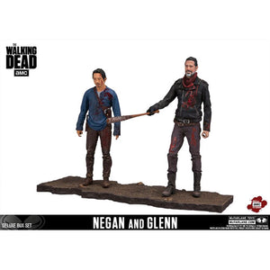 The Walking Dead - Negan & Glenn 5" Deluxe Figures - Set of 2