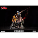 The Walking Dead - Ezekiel & Shiva 13" Resin Statue