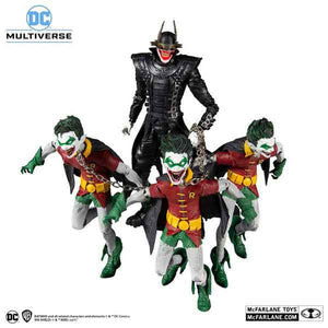 Dark Nights Metal - Batman Who Laughs & Robins Earth-22 Action Figures - Set of 4