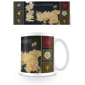 Game Of Thrones - Map Mug