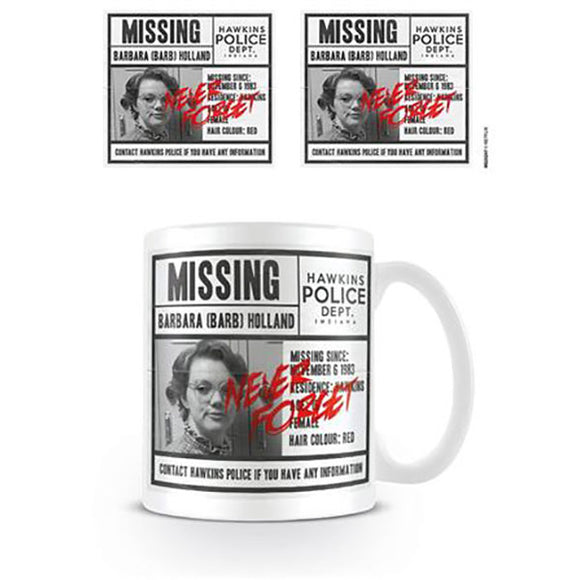 Stranger Things - Missing Barb Mug