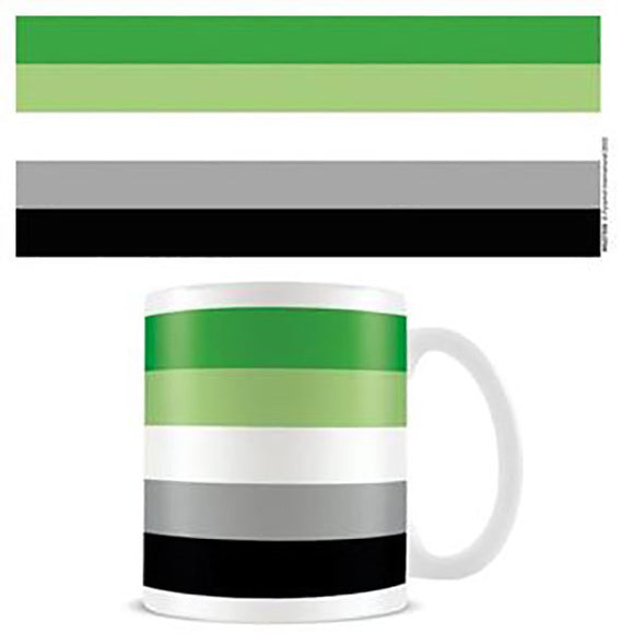 Pride - Aromantic Flag Wrap Mug