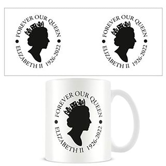 Forever Our Queen Emblem Mug