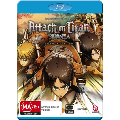 Attack on Titan Complete Season 1 (Eps 1-25) (Blu-Ray)