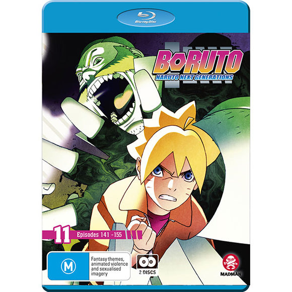 Boruto: Naruto Next Generations Part 11 (Eps 141-155) (Blu-Ray)