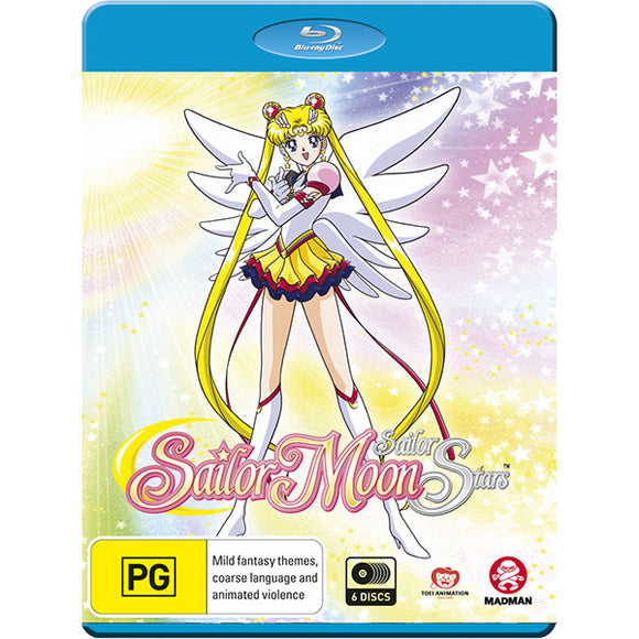 Sailor Moon Sailor Stars (Season 5) Complete Series (Blu-Ray)