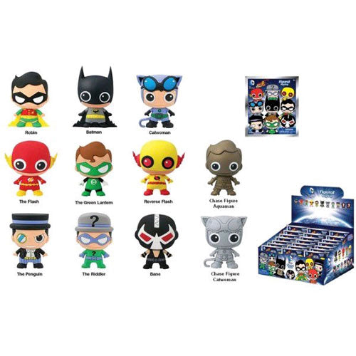 DC Comics - 3D Figural Keychain (Series 2) Blind Bag - Set of 24