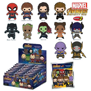 Avengers 3: Infinity War - 3D Figural Keychain (Series 2) Blind Bag - Set of 24