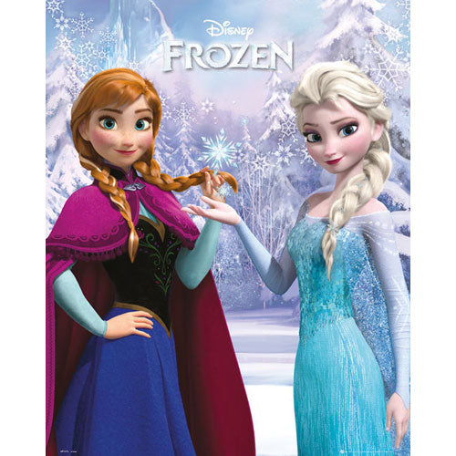 Frozen - Elsa and Anna Mini Poster