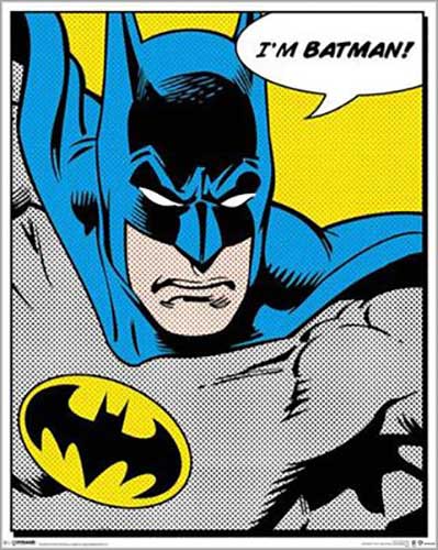 DC Comics - I'm Batman Mini Poster
