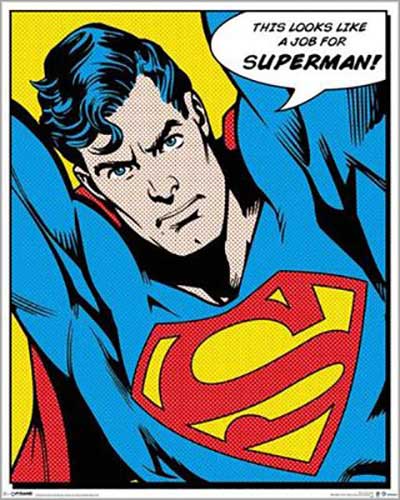 DC Comics - A Job For Superman Mini Poster