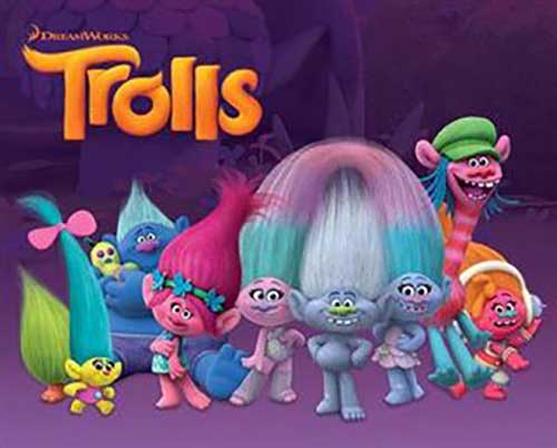 Trolls - Characters Mini Poster