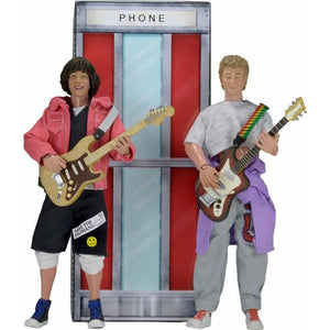 Bill & Ted's Excellent Adventure - Bill & Ted 8" Action Figure - Set of 2