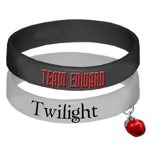 Twilight - Team Edward Rubber Bracelets