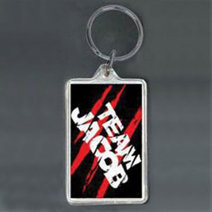 Twilight - Team Jacob Lucite Keychain