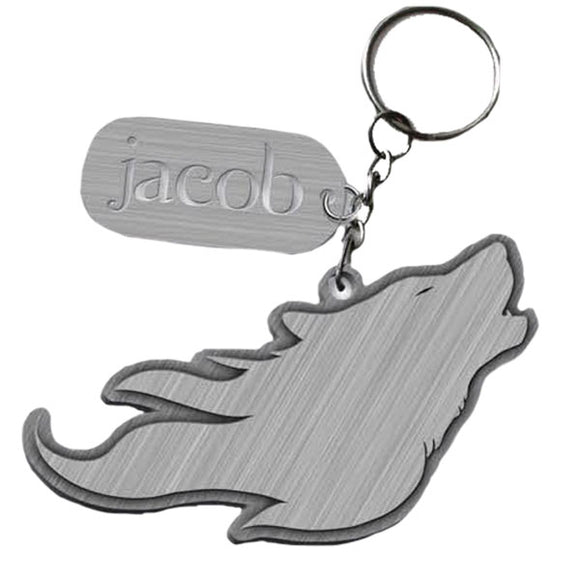 Twilight - Jacob Metal Keychain /  Bag Clip