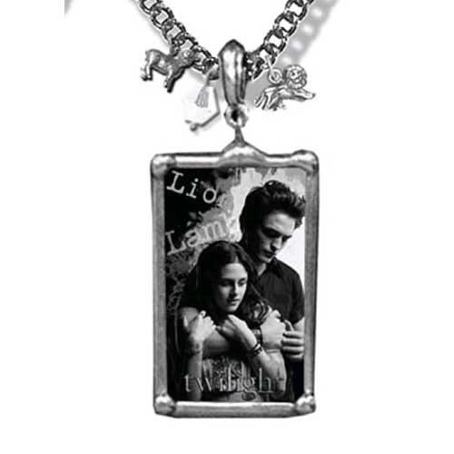 Twilight - Edward & Bella Charm Necklace 