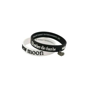 Twilight Saga: New Moon - Anyone But You Rubber Bracelets