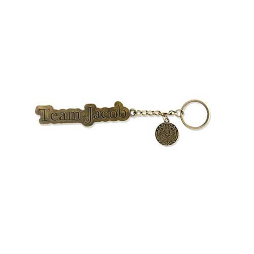 The Twilight Saga: New Moon - Team Jacob Metal & Enamel Keychain