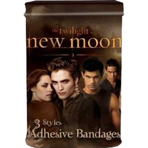 Twilight Saga: New Moon - Swirly Crests Adhesive Bandages in Tin 