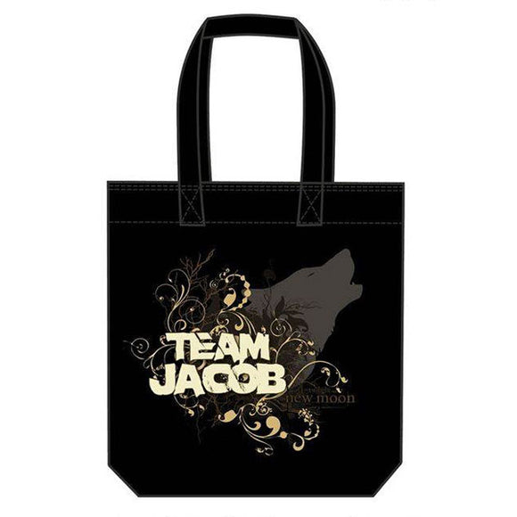 Twilight Saga: New Moon - Team Jacob Black Tote Bag