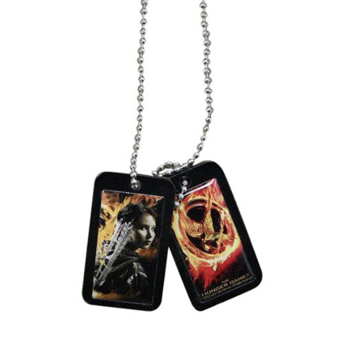 The Hunger Games - Katniss Dog Tags Necklace