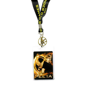 The Hunger Games - Peeta Lanyard with Pin