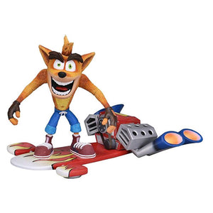 Crash Bandicoot - Hoverboard Crash 7" Action Figure