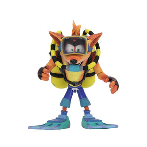 Crash Bandicoot - Crash Scuba 7" Action Figure