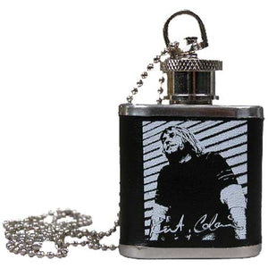 Kurt Cobain - Flask Necklace