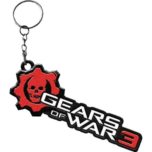 Gears of War 3 - Logo Metal Keychain