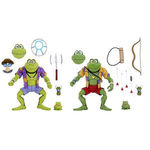 Teenage Mutant Ninja Turtles - Genghis & Rasputin Frog 7" Action Figure - Set of 2