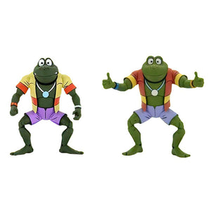 Teenage Mutant Ninja Turtles - Napoleon & Atilla Frog 7" Action Figures - Set of 2