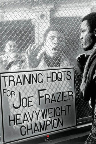 Muhammad Ali vs Frazier - Window Taunt Poster