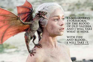 Game of Thrones - Daenerys Poster