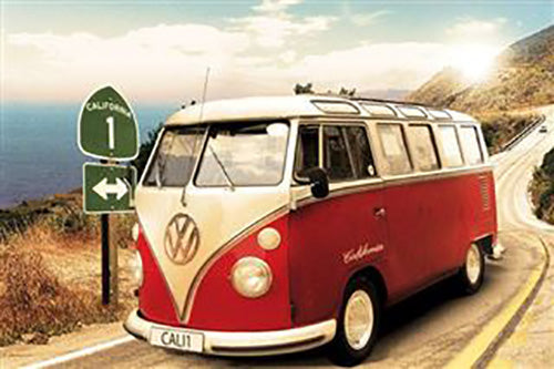 Volkswagen Camper Poster